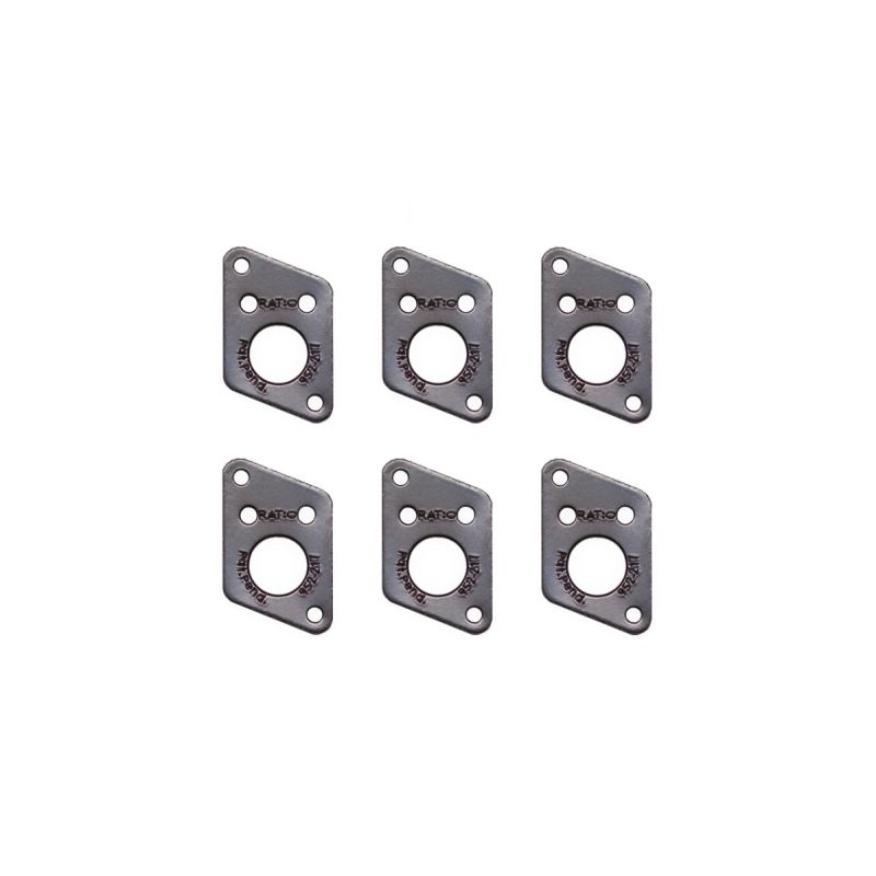 Пластины для колков GRAPH TECH PRT-952-217-B0 Premium Plates For F Style Screw Hole - Black